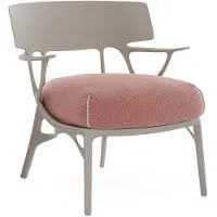 Kartell A.I. Lounge-Sessel aus recycelten Material inkl. Sitzpolster