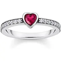 Thomas Sabo - TR2448-640-10-48 - Ring - Damen - 925er Silber geschwärzt - Weite 48