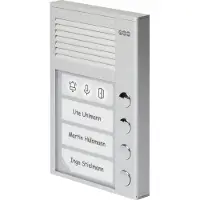 Auerswald TFS Dialog 214, Kabelgebunden, IP22, Aluminium, Wand, 104 mm, 16 mm