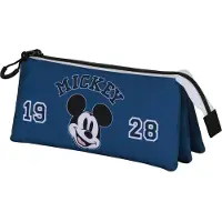 KARACTERMANIA Disney Mickey Class Dreifach-Federtasche