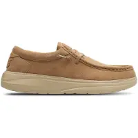 HeyDude Wally Comf Suede Herren Halbschuhe Tobacco Brown/Irish Cream Größe 42