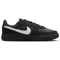 Nike FIELD GENERAL (GS) Retro-Schuhe aus Leder, Veloursleder und Textil Schwarz Größe 38
