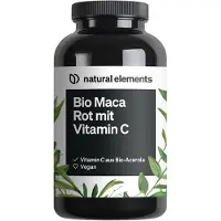 Natural Elements Maca Rot Kapseln - 180 Kapseln_für 1 Monat