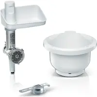 Bosch MUZS2BS, Silber, Weiß, MUM Serie 2 Küchenmaschinen, 1,05 kg