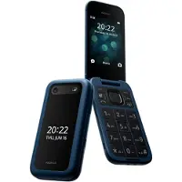 Nokia 2660 Flip, Klapphandy, Dual-SIM, 7,11 cm (2.8"), 0,3 MP, 1450 mAh, Blau
