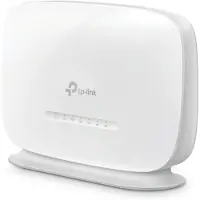 TP-LINK TL-MR105, Wi-Fi 4 (802.11n), Einzelband (2,4GHz), Ethernet/LAN, 4G, Weiß, Tabletop-Router