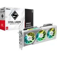 Asrock Steel Legend Radeon RX 9070 XT, Radeon RX 9070 XT, 16 GB, GDDR6, 256 Bit, 7680 x 4320 Pixel, PCI Express x16 5.0
