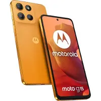 Motorola Moto G15 Smartphone - 6,72" Display, 8GB RAM, 128GB Speicher - Orange