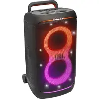 JBL PartyBox 520 – Tragbarer 400-W-Bluetooth-Party-Lautsprecher, IPX4, LED-Beleuchtung, 15 Stunden Akkulaufzeit, schwarz