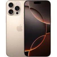 Apple iPhone 16 Pro Max , 17,5 cm (6.9"), 2868 x 1320 Pixel, 256 GB, 48 MP, iOS 18, Sand
