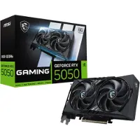 MSI GeForce RTX 5050 8G GAMING OC, GeForce RTX 5050, 8 GB, GDDR6, 128 Bit, 7680 x 4320 Pixel, PCI Express x16 5.0