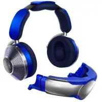 Dyson Zone Kopfhörer mit aktiver Geräuschunterdrückung und Luftfilter – Satin-Silber und Ultra-Blau – Kunststoff & Neodym