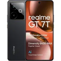 Realme GT 7T, 17,3 cm (6.8"), 12 GB, 256 GB, 50 MP, Android 15, Schwarz