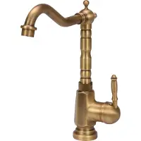 TRIZERATOP Küchenarmatur RETRO BRONZE, Vintage, Wasserhahn, Spültischarmatur, Mischbatterie