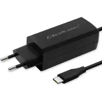Qoltec Gan Superschnelles Usb-c-wandladegerät 65w