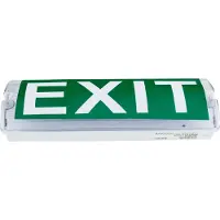 Optonica LED LED Fluchtwegschild beleuchtet - 4W - 3 Stunden Notbeleuchtung bei Stromausfall