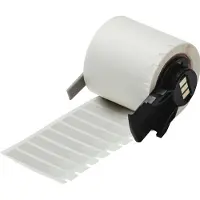 Brady M6-5-430-TL, Polyester, Transparent, glänzend, 39.00 x 5.00 mm, permanent, in Verbindung mit