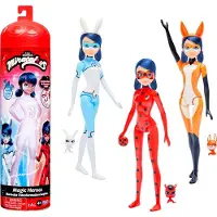 Big Buy Cooking Miraculous Ladybug - Marinette Farbwechselpuppe 26 cm - BANDAI