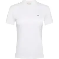 Calvin Klein Jeans T-Shirt LV047B224G Weiß Regular Fit 34