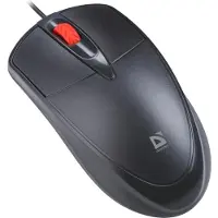 Defender Mouse Icon MB-057 Optische 1000dpi 3P Schwarz Leise Klick