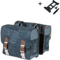 Basil Bohème Double Bag MIK 2.0 - Doppeltasche 35 Liter - Doppelpacktasche - ....