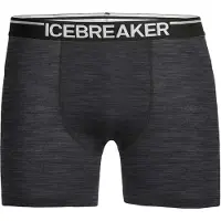 Icebreaker Ondergoed Men Anatomica Boxers Jet Heather-XS