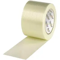 3M Filamentklebeband m.Lngsfaden Breite 75mm Lnge 50m S.100 transparent XENIAL - VPE: 12