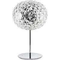 Kartell Planet Tischleuchte Large Kristall - , Planet, dimmbar, Transparent, für Wohnzimmer, Kunststoff, Design