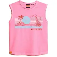 Superdry Outdoor Stripe Scoop ärmelloses T-shirt
