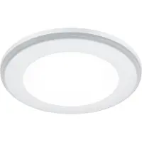 TRIO Einbauleuchte AURA Ø 8,2cm Weiß matt