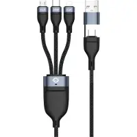 Conceptronic ETTA05B15 3-in-1 USB PD 60W 1.5M