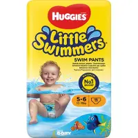 Huggies Kleine Schwimmer 5–6 Einweg-Schwimmwindeln 12–18 kg 11 Stück