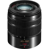 Panasonic MFT 45-150mm F/4-5.6 schwarz mega O.i.S. Lumix G **