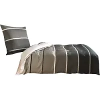 TRAUMSCHLAF Mako-Satin Bettwäsche Orlando 200x220 cm + 2x 80x80 cm silber