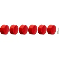 Ks Tools Radierteller für Alufelgen, konisch, 6er Pack, 515.5476