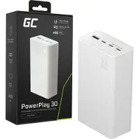Green Cell Powerplay 30 30000mah Powerbank One Size