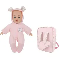Amia Babypuppe Lilly 30cm mit Puppentrage - Puppenspielzeug