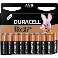 Duracell AA oder R6 Alkalibatterie Code 81483682 18 bc Blister