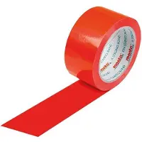 Transpak Klebeband monta 250F Breite 50mm Lnge 66m Strke 57 PVC rot leise MONTA - VPE: 36