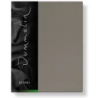 Dommelin Spannbettlaken Taupe (Flanell)-160 x 200 cm