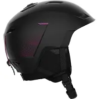 Salomon Skihelm Icon LT Pro Unisex Black-56 - 59 cm