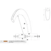 Mavic Comete Pro Carbon Sl Ust 20 Front Felge
