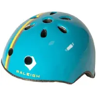 Raleigh Propaganda Junior-helm Blau Blau One Size