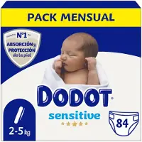 Dodot Größe 1 Sensitive Windeln 84 Einheiten