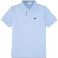 Lacoste Kids Pique Kurzarm-poloshirt Blau 10 Years Junge Blau 10 Years