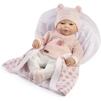 MuÑecas Guca Lea Reborn Prematur Puppe Rosa Rosa One Size