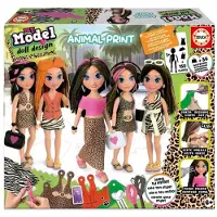 Educa My Model Design Animal Print Puppe