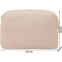 Valentino Kosmetiktasche Stereo Re Soft Cosmetic Case Beige