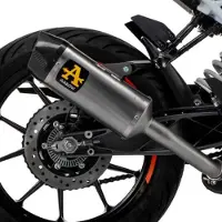Arrow Indy-race Titanium With Carbon End Cap Ktm Duke 125/390 ´21-23 Homologierter Schalldämpfer