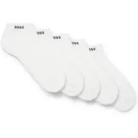 BOSS Fünferpack Sneakers-Socken aus Baumwoll-Mix mit Branding Grösse 39-42